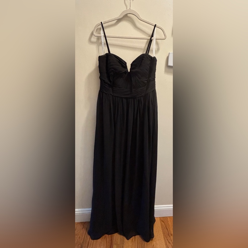 Azazie Lara Dress - Black - A14 - NWT